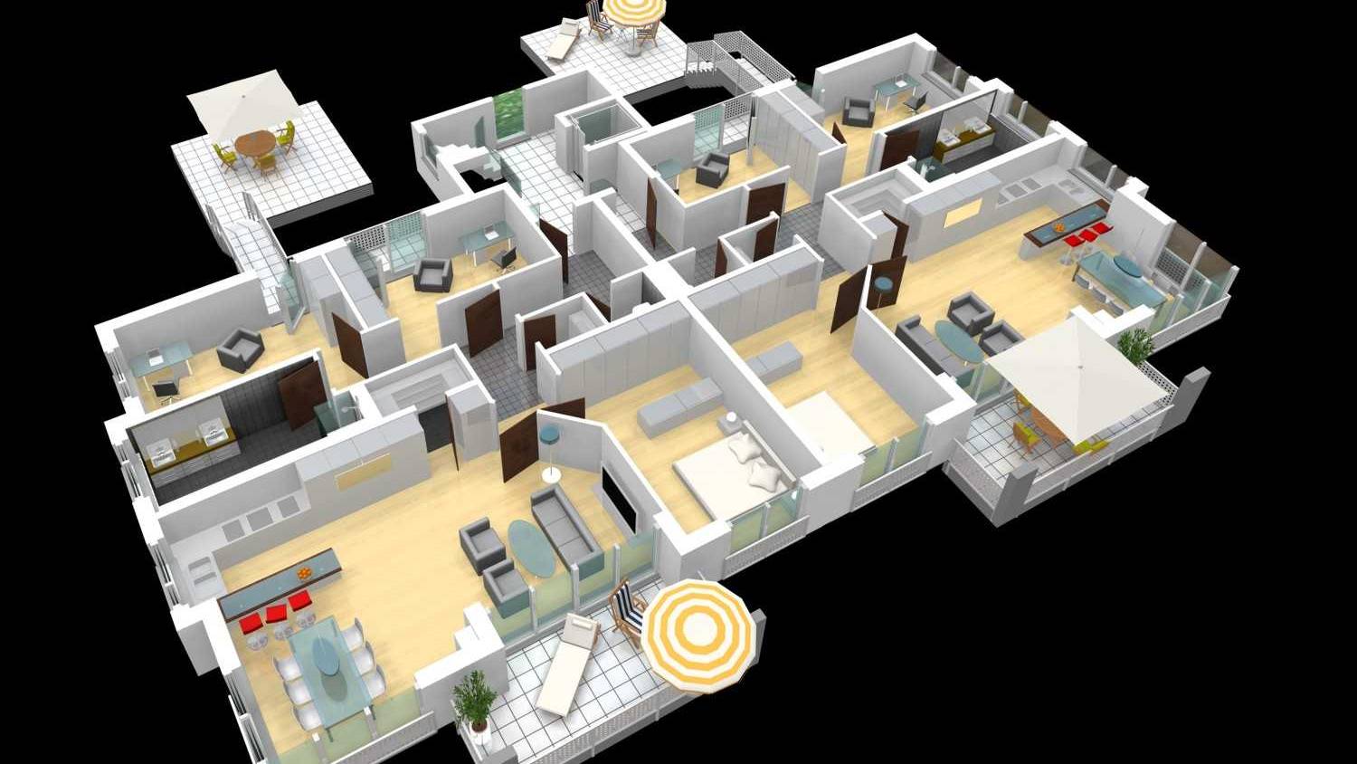 3d-architektur-visualsierung grundriss