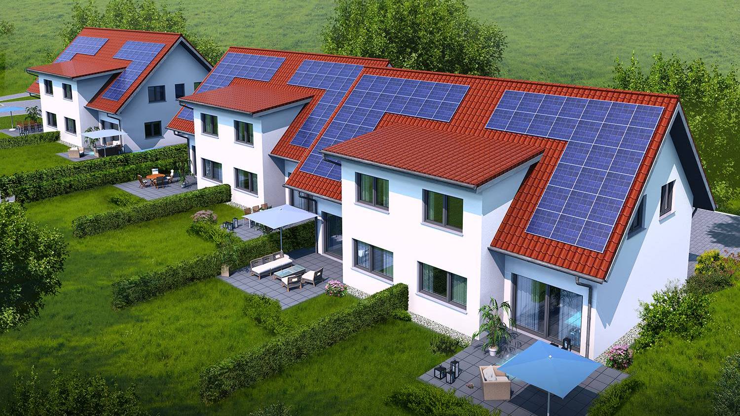 3d doppelhaus-architektur-visualisierung