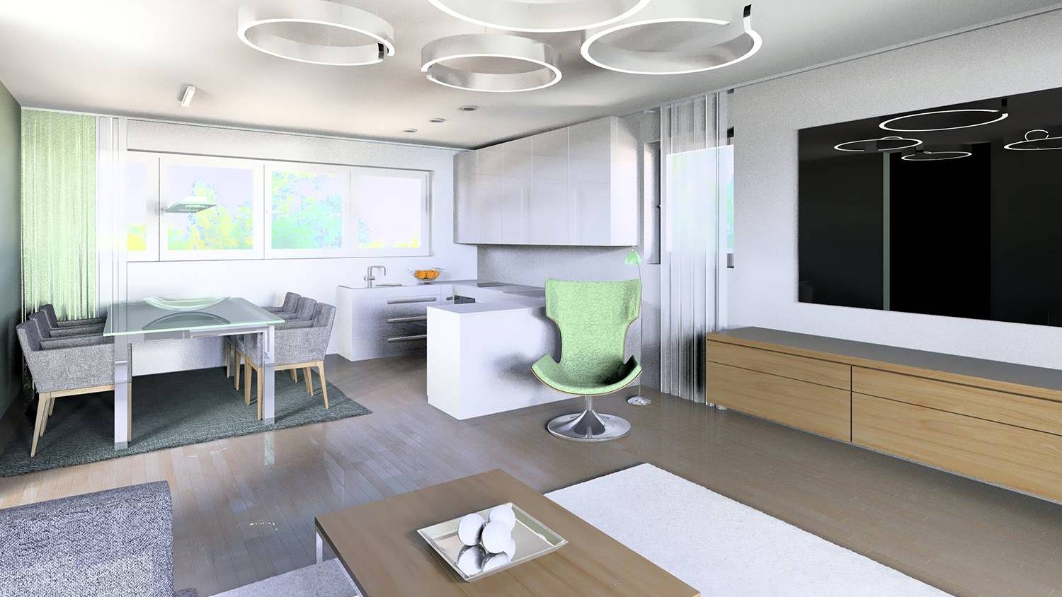 3d-innenraum-/wohnzimmer-architekturrendering
