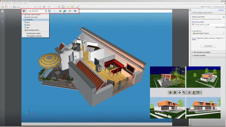 Architektur - Visualisierung als 3D Architekturmodell PDF